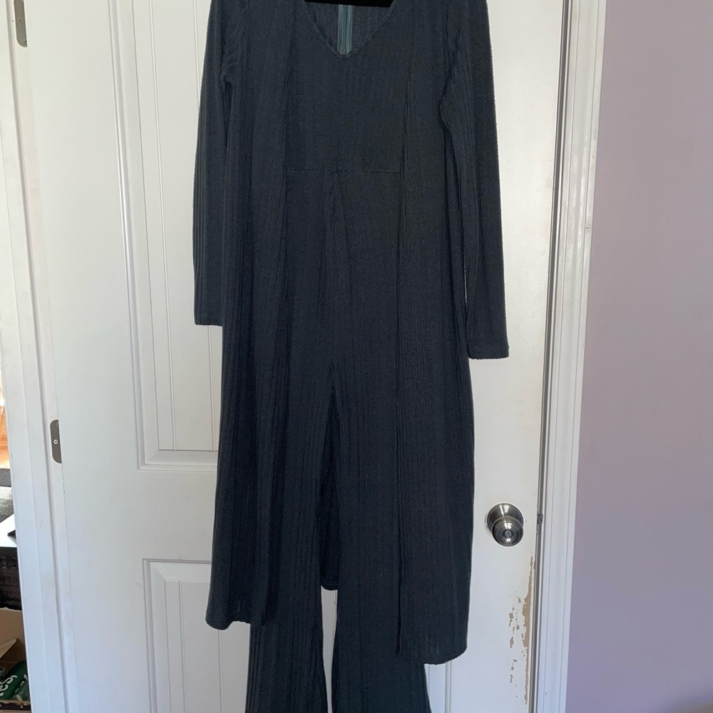 2pc size small jumpsuit
